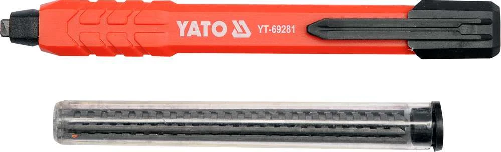 Yato Toya Sa Poland Staliaus pieštukas automatinis su 6 grafito šerdelėmis (YT-69281)