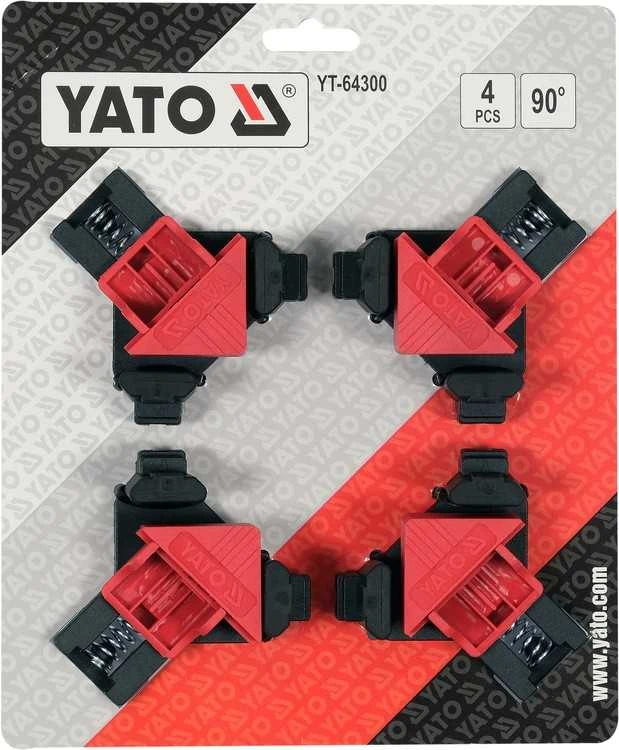 Yato Staliaus spaustuvai kampiniai | 4 vnt. (YT-64300)