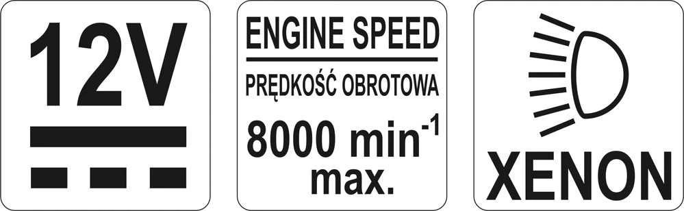 YATO STROBOSKOPO LEMPA 7311