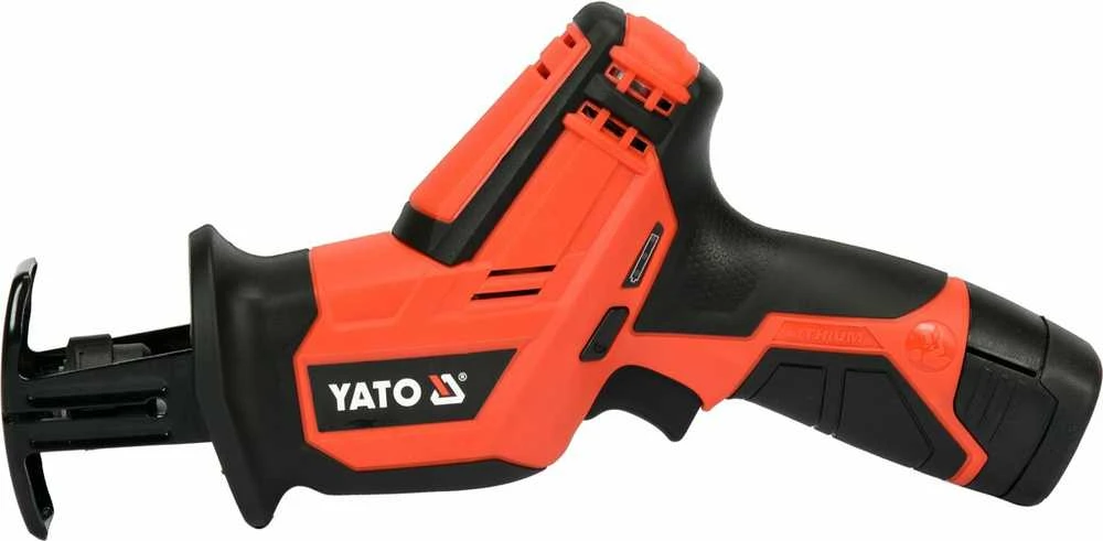 Yato 12V tiesinis pjūklas šoniniu kampu