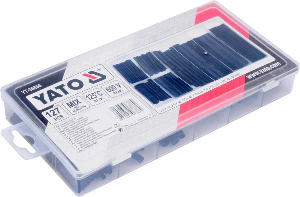 YATO KOSZULKI TERMOKURCZLIWE 127szt.