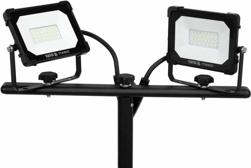 Kondicionierius YATO REFLEKTOR SMD LED ZE STOJ. 2*20W 3800LM
