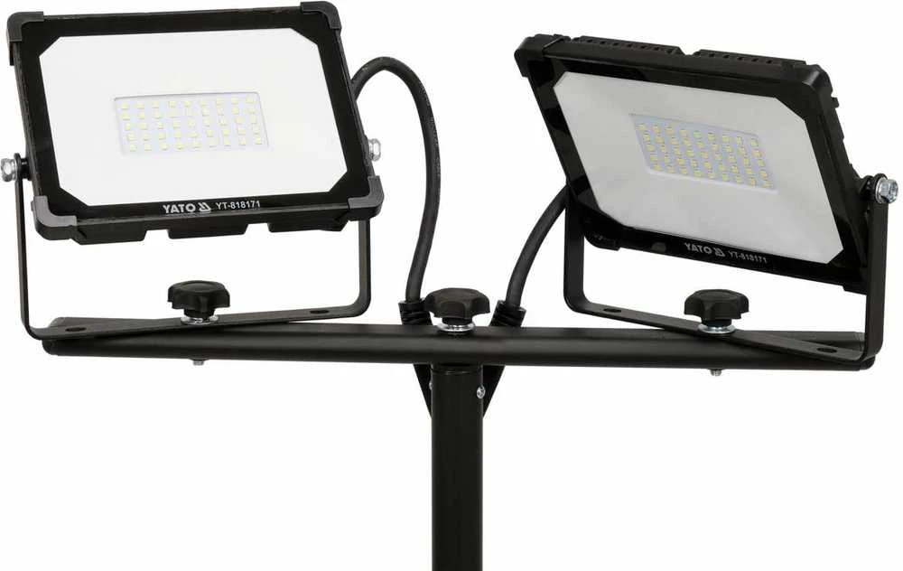 Prožektorius su stovu Yato YT-818171, SMD LED, 2x30W, 5700 lm