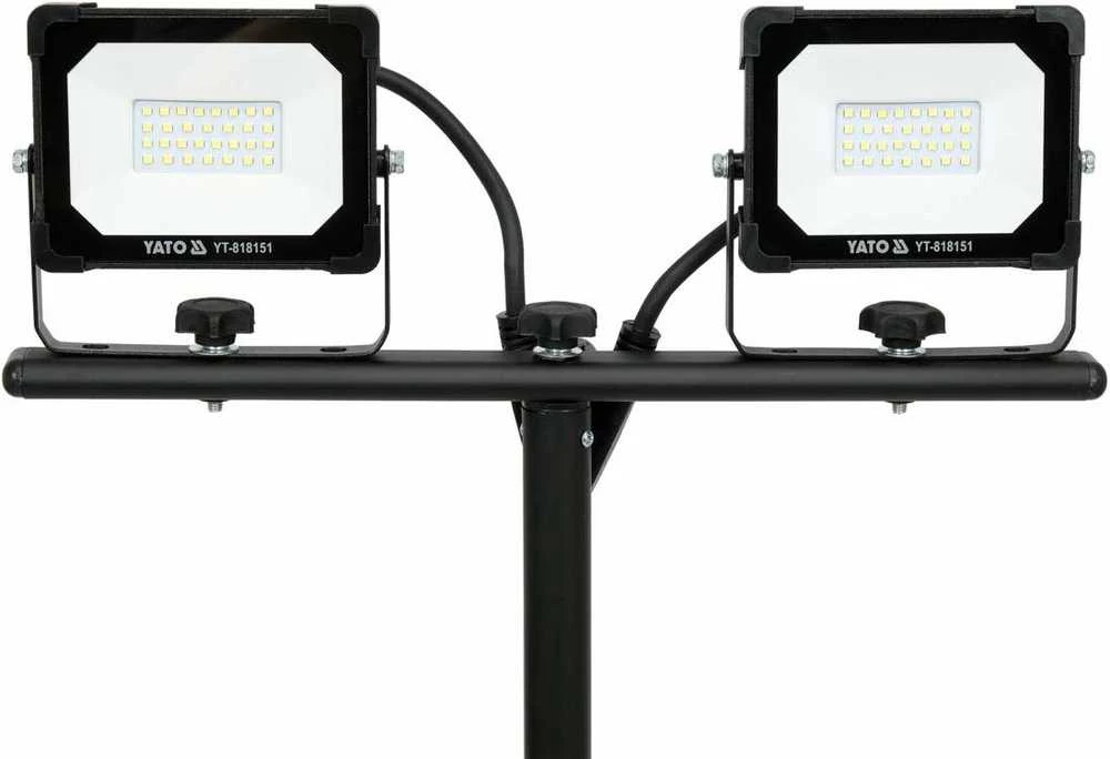 Kondicionierius YATO REFLEKTOR SMD LED ZE STOJ. 2*20W 3800LM