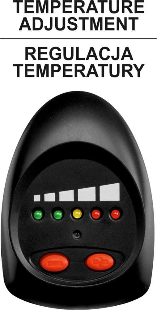 YATO techninis fenas 70~550°C 2000W LED Z AKSESORIAMI 82292
