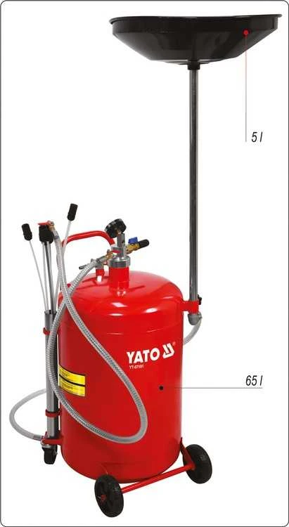 Toya Sa Poland YATO KITCHEN PNEUMATINĖ SIurbimo mašina 65 + 5L