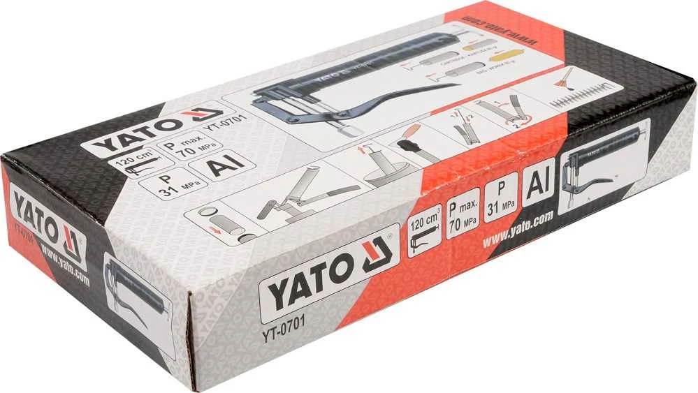 Tepalo švirkštas Yato YT-0701