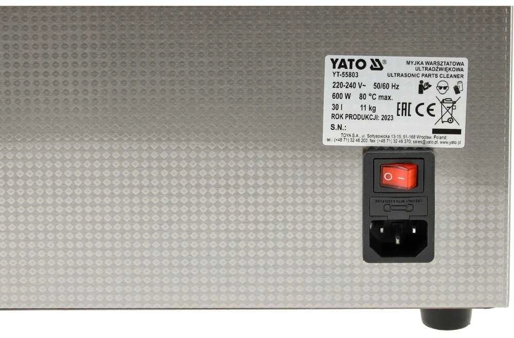 Toya Sa Poland Ultragarsinė vonelė | 22 l (YT-55801)