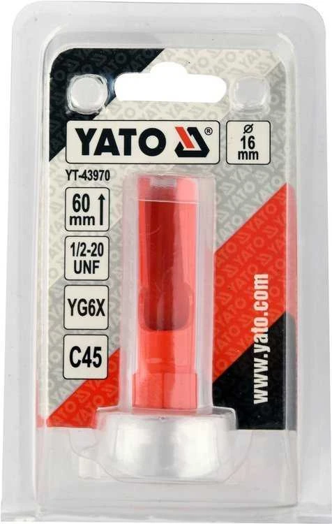 YATO Universali gręžimo karūna TCT 16mm 1/2"