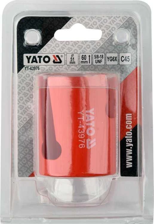 Yato Toya Sa Poland Universali gręžimo karūna | TCT | 5/8"-18UNF | 51 mm (YT-43976)