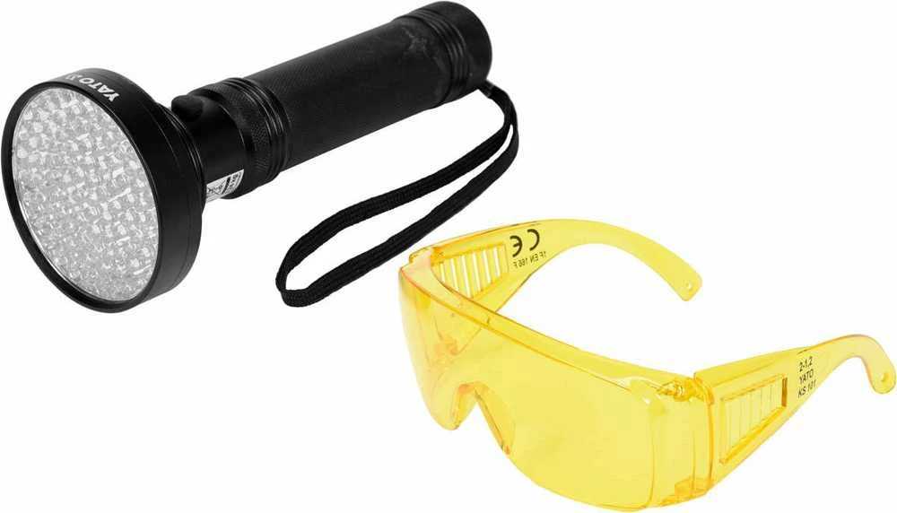YATO UV 100 LED žibintuvėlis + AKINIAI