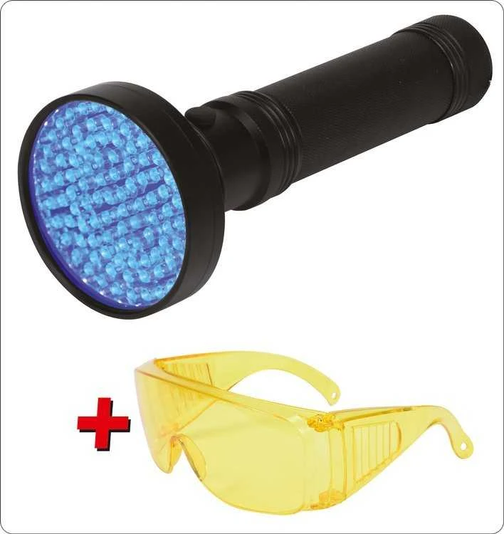YATO UV 100 LED žibintuvėlis + AKINIAI