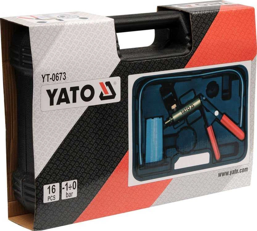 YATO VAKUUMINIS SIURBLAS + PRIEDAI 16 vnt. 0673