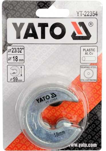Yato Toya Sa Poland Vamzdelių pjoviklis kompaktiškas 18mm (YT-22354)