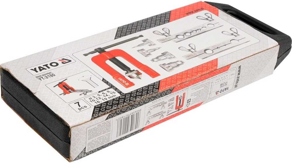 YATO RINKINYS UŽTIKRINTI STABDŽIŲ LYNES 3-19mm2180
