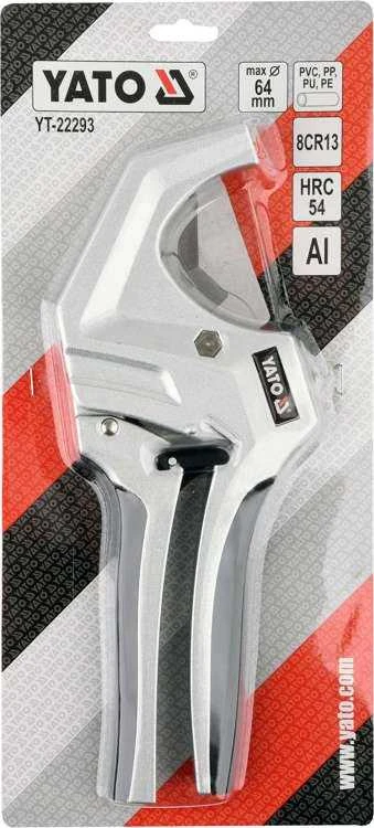 YATO PVC VAMZDŽIŲ PJAUSTYMAS 64mm V-CUT