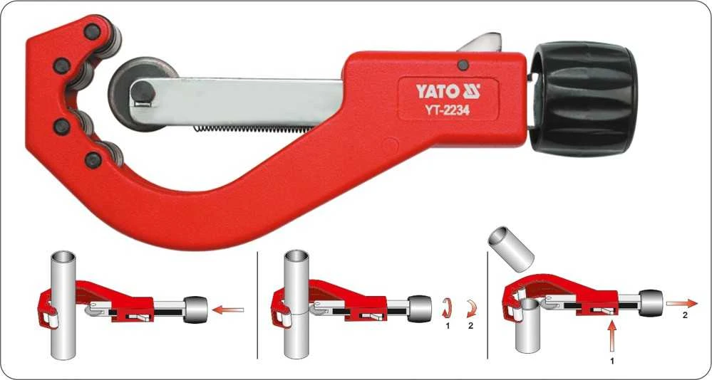 YATO GREITOS PRIEIGOS VARINIO VAMZDŽIO PJOVYKLĖ 14-63mm 2234
