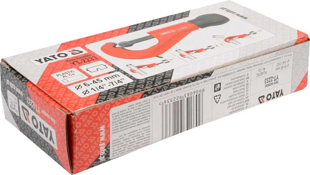 Žirklės PVC vamzdžiams Yato YT-2233; 6-45 mm