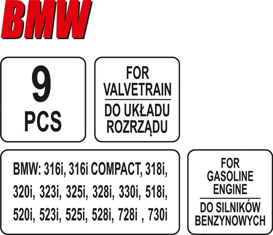 Yato Toya Sa Poland Variklio fiksavimo rinkinys | BMW Double Vanos M52TU, M54, M56 (YT-06022)