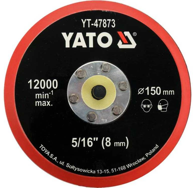 Toya Sa Poland YATO DISKAS / POLIRAVIMO PLOKŠTELĖ SU VELCRO 150mm 5/16"
