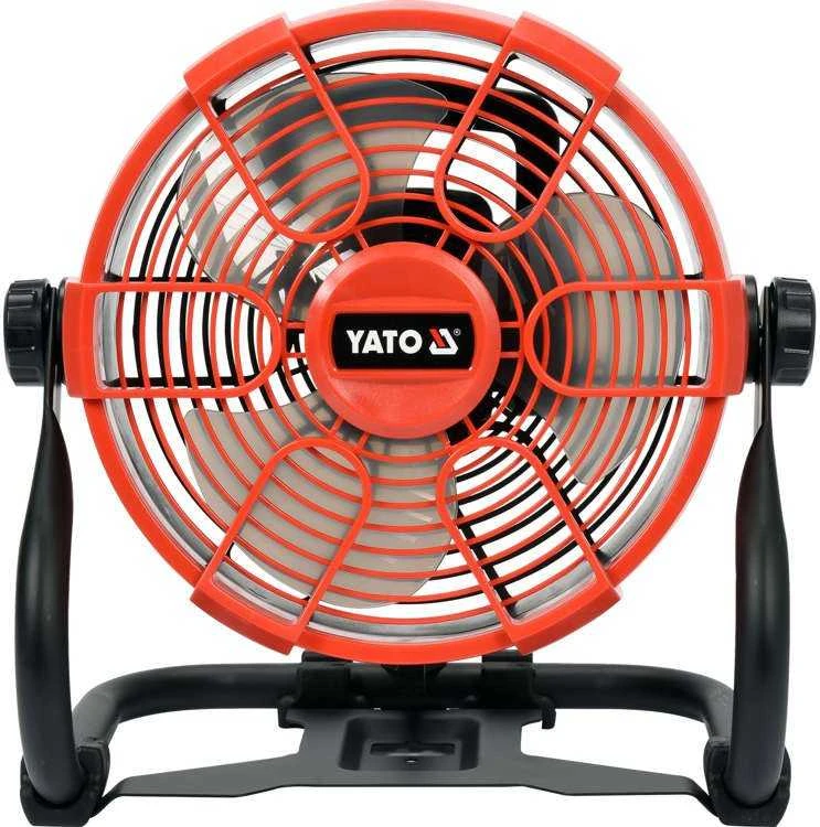YATO HIBRIDINIS VENTILIATORIUS 18V / 240V BE Akumuliatoriaus IR Įkroviklio