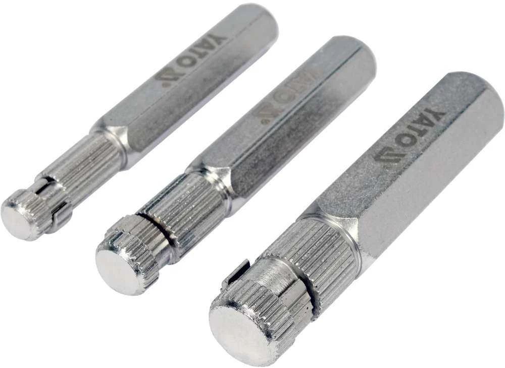 YATO Rinkinys UŽ PASIBAIGUSIUS NYPLI 3/8" 1/2" 3/4"