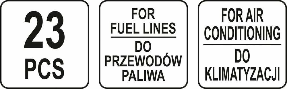Yato Toya Sa Poland Žarnelių sujungimų nuėmėjų rinkinys (YT-06301)