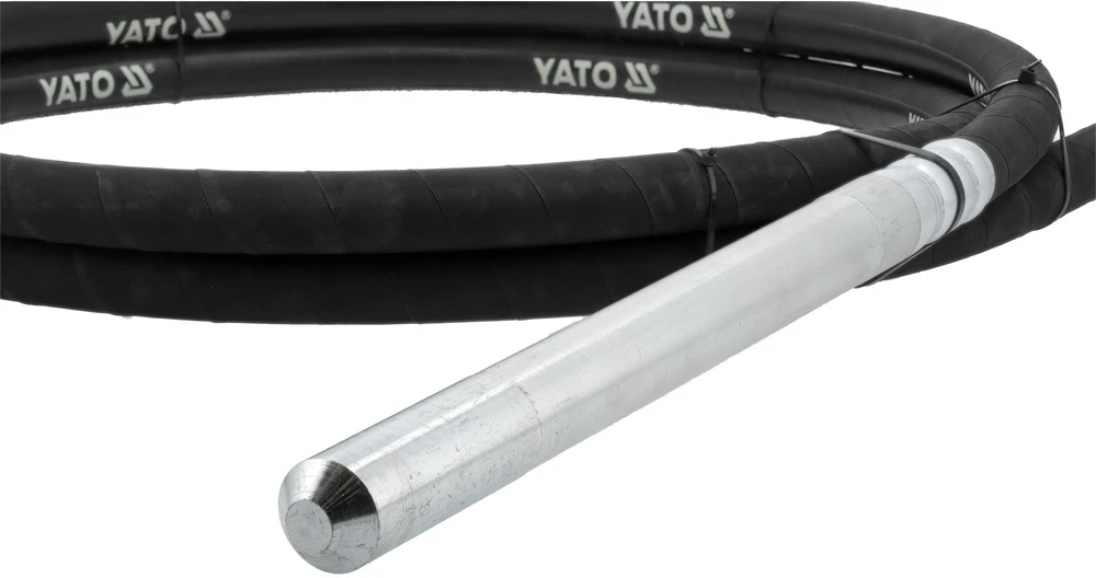 Yato Betono vibratoriaus žarna YT-82601, 4 m ilgio, 35 mm skersmens, betono vibratoriaus žarna, betono vibratoriaus priedas