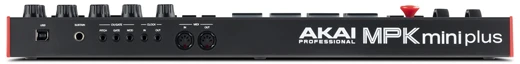 AKAI MPK Mini Play MK3 klaviatūra, juoda/raudona