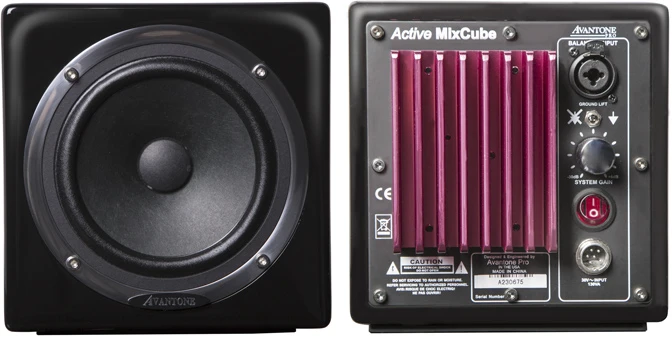 „Avantone MixCube Active“ juodas laikiklis (pair)
