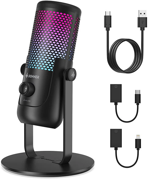 DONNER Neotrack LX – kondensatorinis mikrofonas