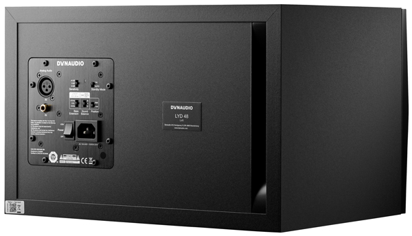 DYNAUDIO LYD 48 Juodas Left - aktyvus monitorius