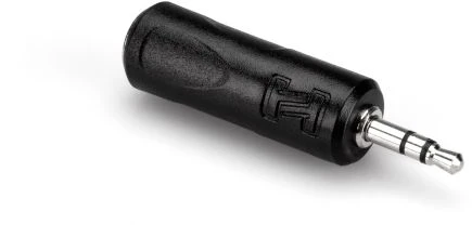 Hosa 3.5mm TRS adapteris, juodas korpusas