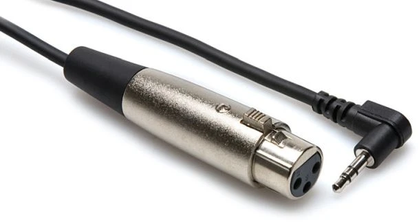 Hosa - Kabelis do kamer XLRf - TRS R 3,5mm 3m