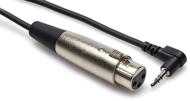Hosa - Kabelis do kamer XLRf - TRS R 3.5mm 1.5m