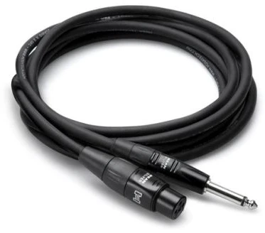 Hosa MCH-110 mikrofono laidas, XLR/jack - 3m