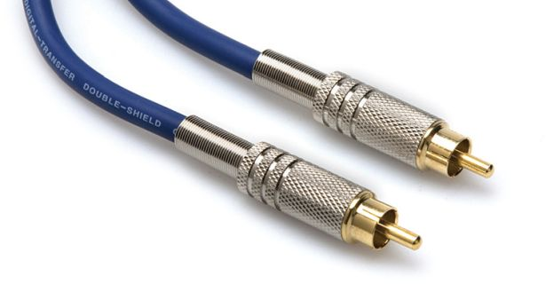 Hosa RCA (Cinch) - RCA (Cinch) kabelis 1m tamsiai mėlynas (DRA-501)