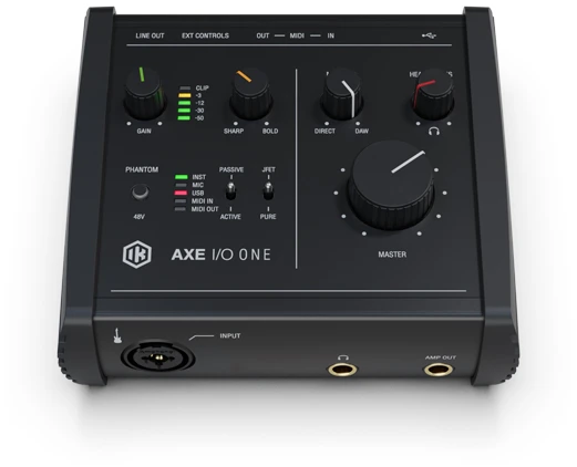 IK Multimedia AX I / O USB garso plokštė