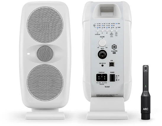 Kompiuterio kolonėlės Ik Multimedia IK iLoud MTM MKII Pair Baltas – Aktyvių monitorių pora