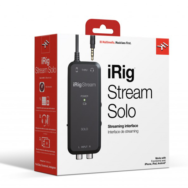 Ik Multimedia I Multimedia IK iRig Stream Pro – garso sąsaja