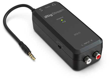 Ik Multimedia I Multimedia IK iRig Stream Pro – garso sąsaja