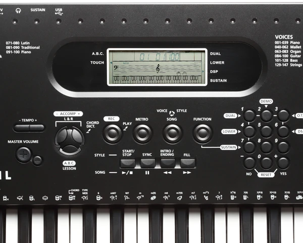Kurzweil KP70 - Klaviatūra