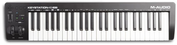M-Audio Keystation 49 MK3 MIDI klaviatūra USB, Juoda