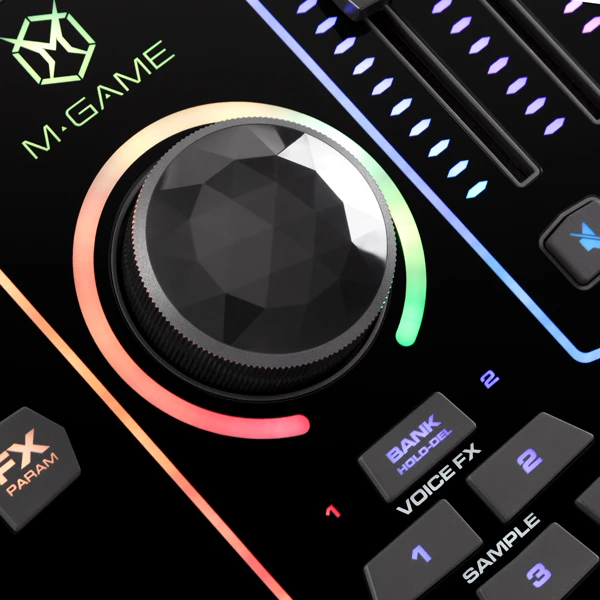 M-AUDIO M-GAME RGB Dual - USB sąsaja