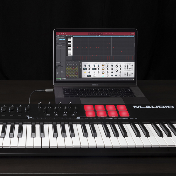 M-AUDIO Oxygen Pro 61+ KORG ソフトケース付き M-AUDIO Oxygen Pro 61 MIDIキーボードコントローラー 61鍵盤