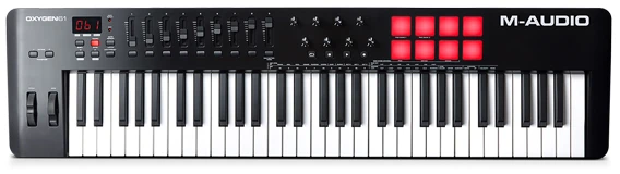 M-AUDIO Oxygen Pro 61 MIDI klaviatūra