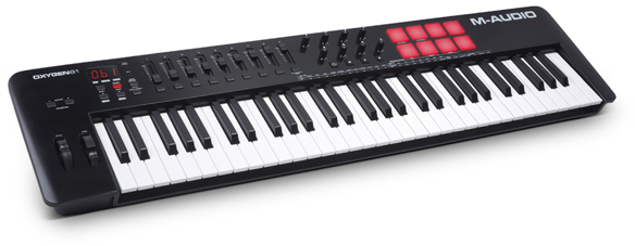 M-AUDIO Oxygen Pro 61+ KORG ソフトケース付き M-AUDIO Oxygen Pro 61 MIDIキーボードコントローラー 61鍵盤