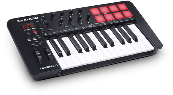 DTM・DAW (M-AUDIO) Oxygen Pro Mini 32 M-Audio Oxygen Pro Mini Midi Keyboard - buy online | MUSIC