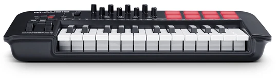 MIDI klaviatūra M-AUDIO Oxygen Pro Mini, juoda