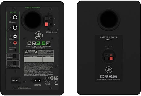 Kompiuterio kolonėlės Mackie CR3.5BT - Active Studio monitoriai su Bluetooth